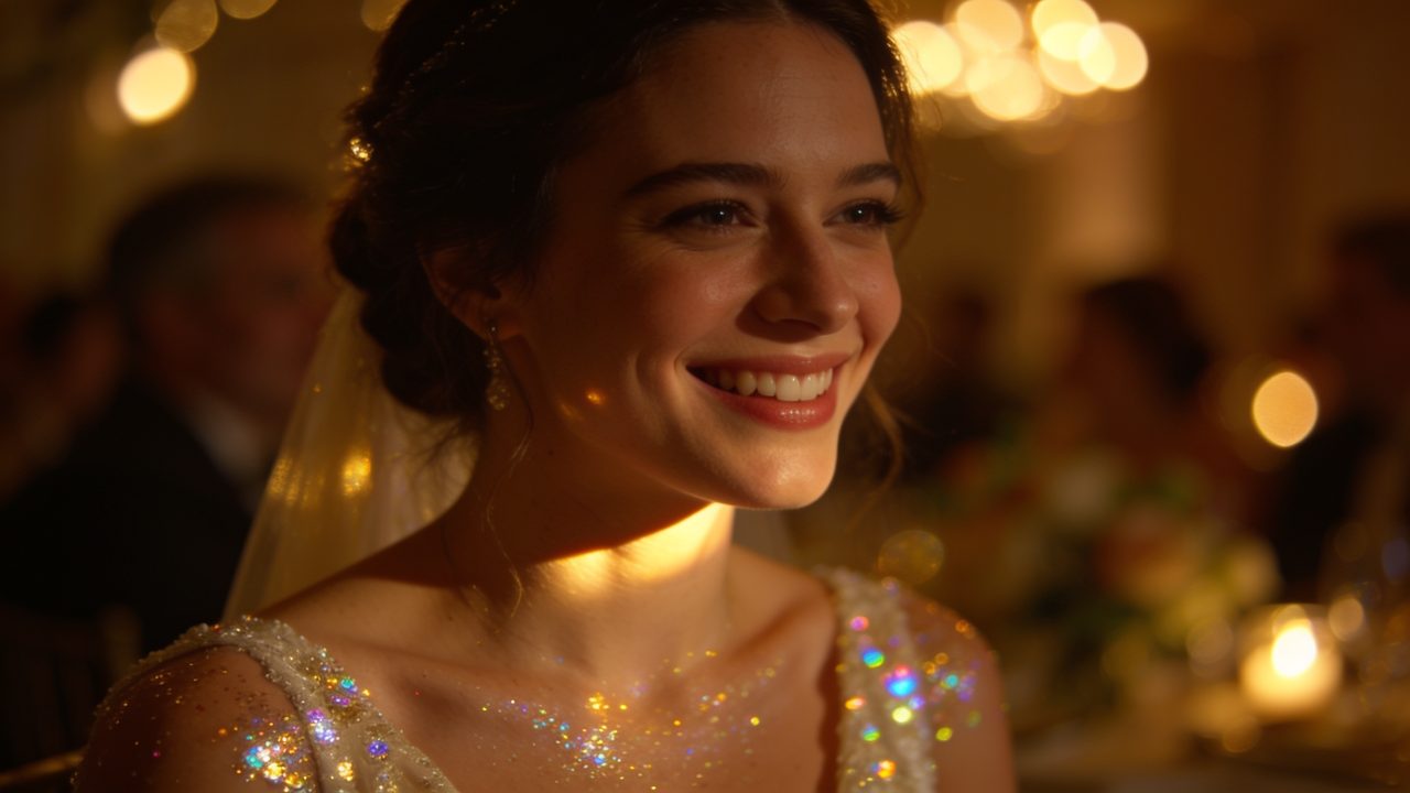 La boda que cambia de aspecto a medida que avanza la noche: cómo el glitter bar transforma también el recuerdo fotográfico del evento