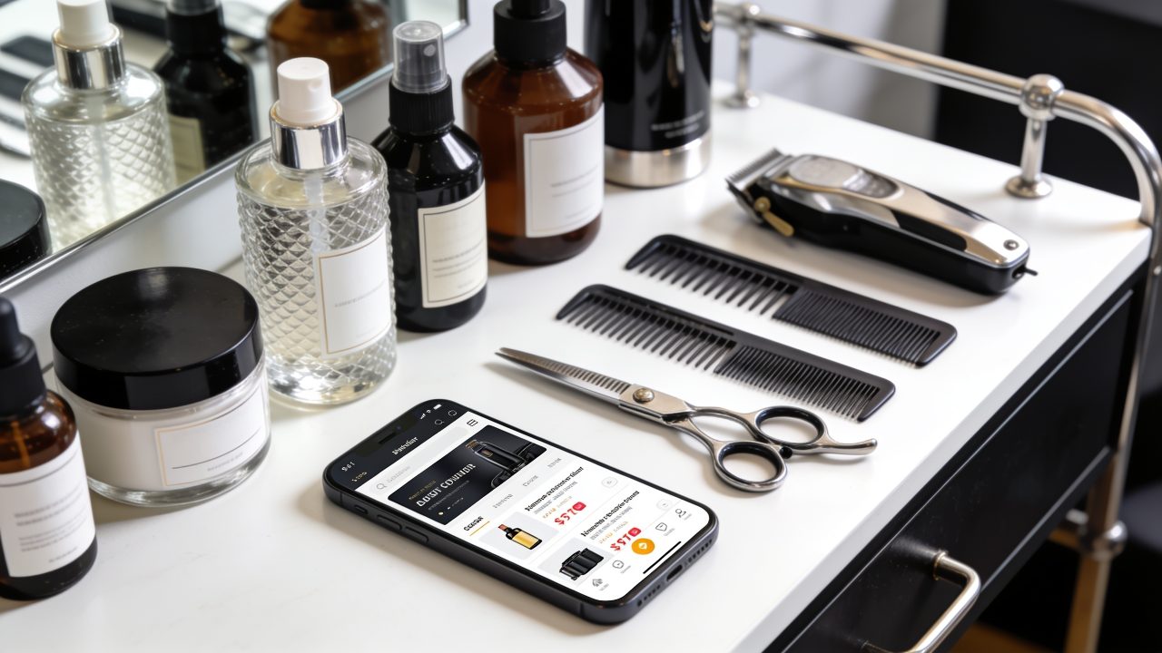 La digitalización del suministro profesional: la compra online como aliada para mantener el stock en salones de peluquería y barberías