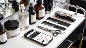 La digitalización del suministro profesional: la compra online como aliada para mantener el stock en salones de peluquería y barberías