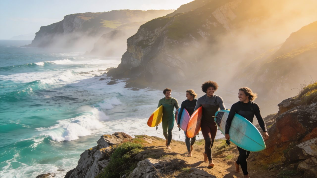 Mejor surf camp en Asturias