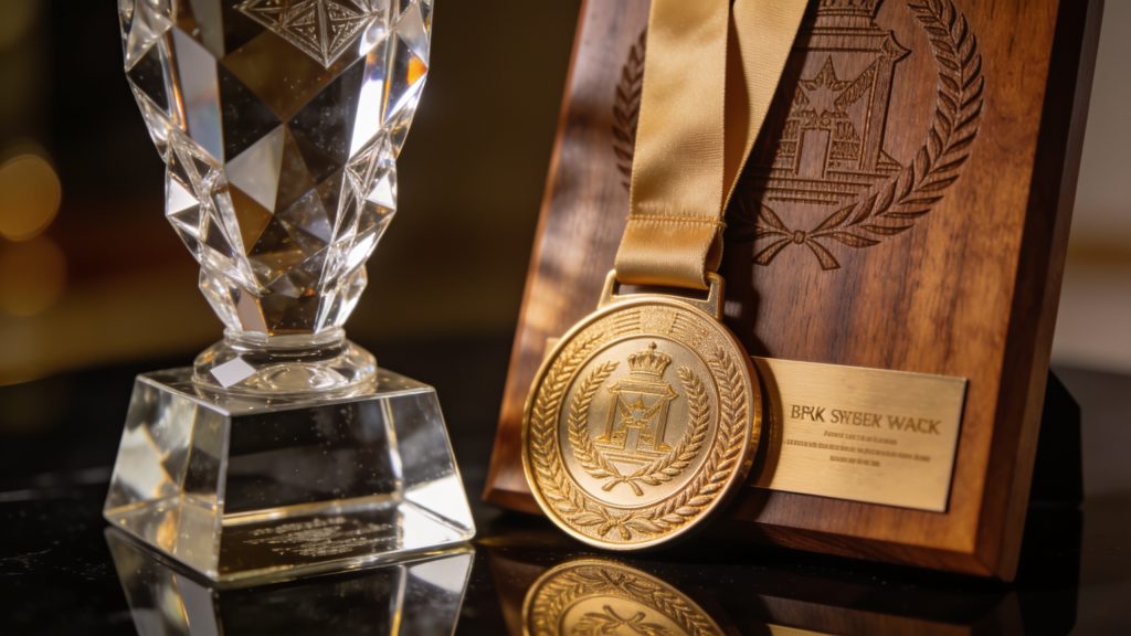 El auge de la personalización en los trofeos, medallas y placas conmemorativas
