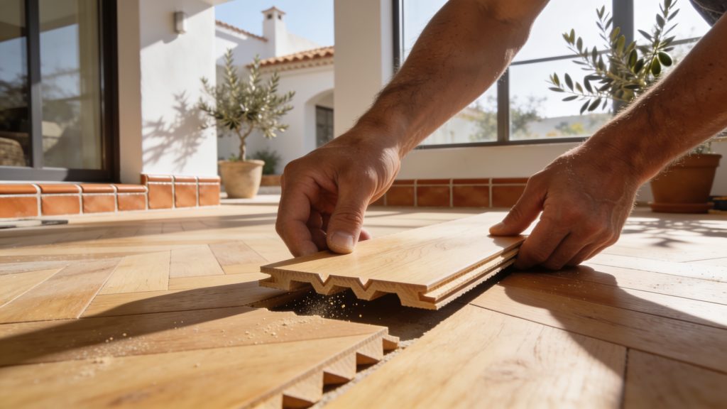 El auge del suelo de madera en el Mediterráneo impulsa la demanda de instaladores de parquet en Valencia